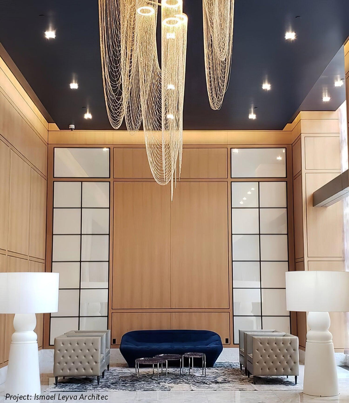 Apsht Pendant Light Copper Chain Sculptural Modern