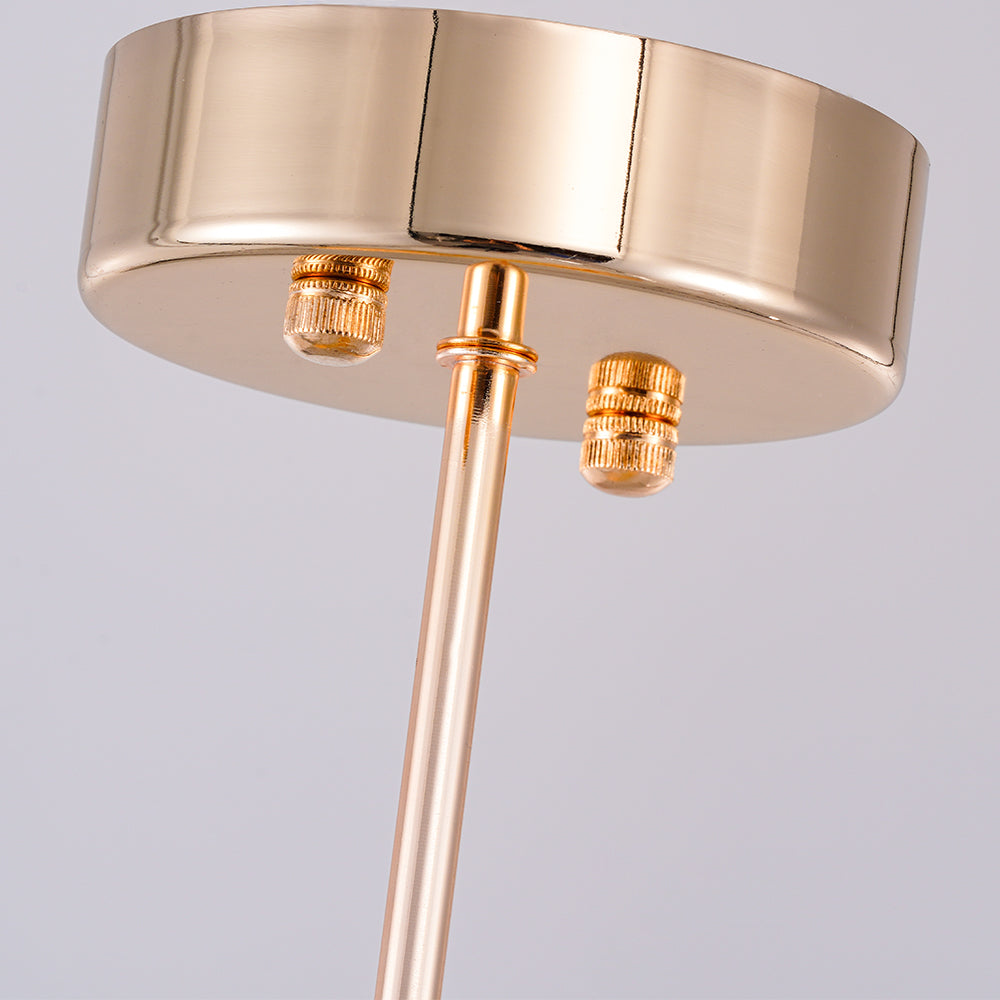 Apsht Pendant Light Copper Chain Sculptural Modern