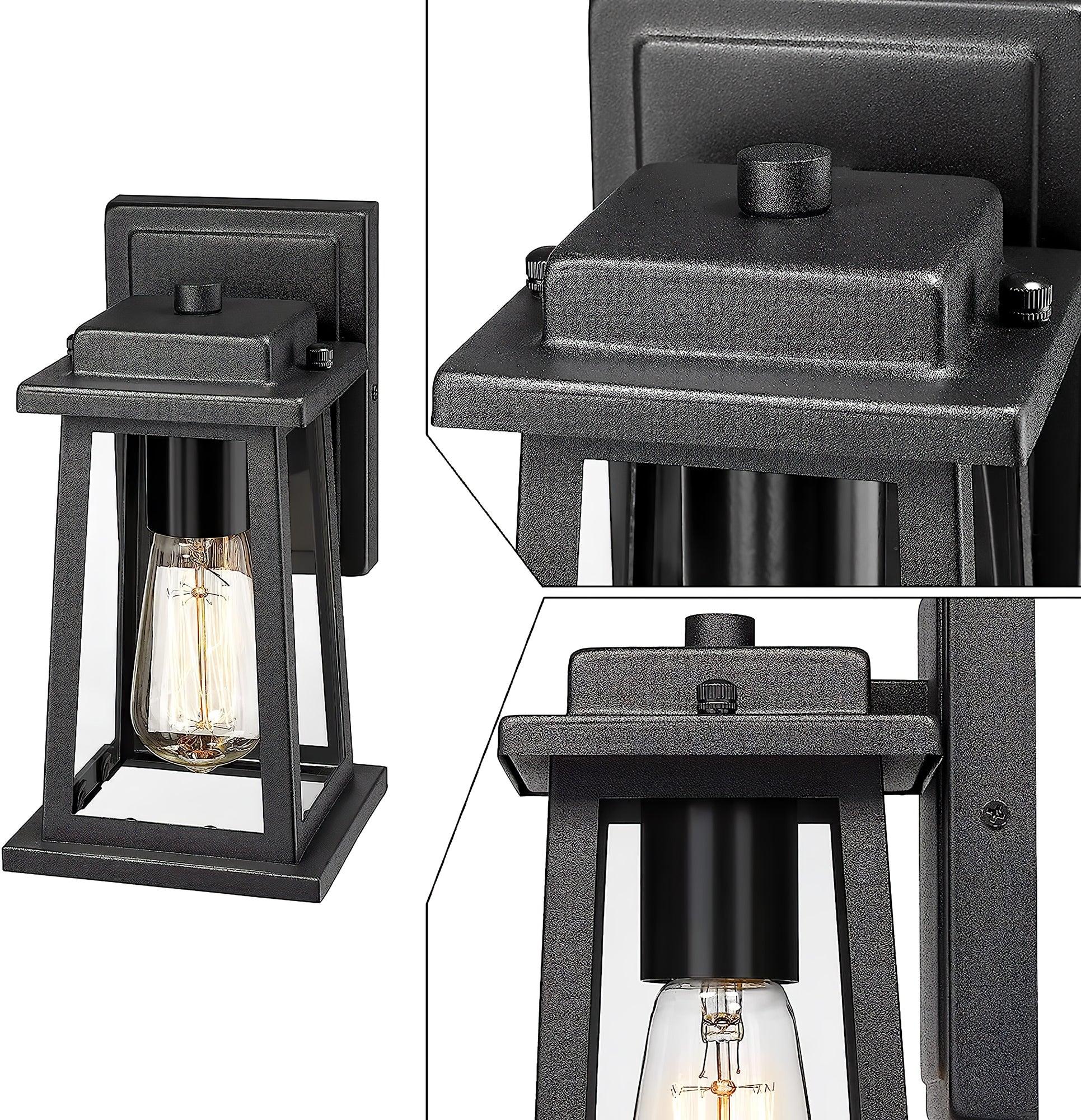 Vevelir Vintage Industrial Outdoor Lantern Wall Lamp
