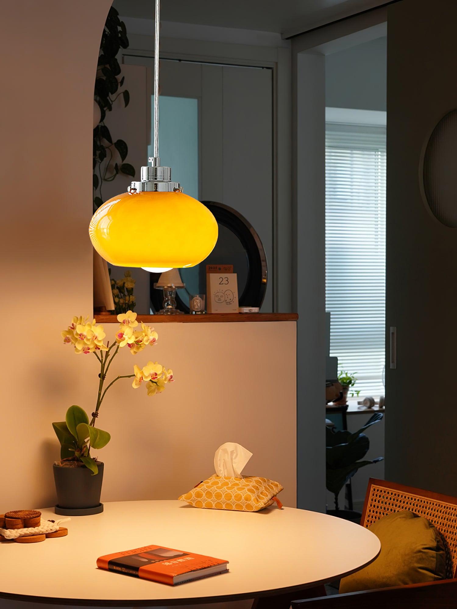 Tavira Glass Retro Pendant Light