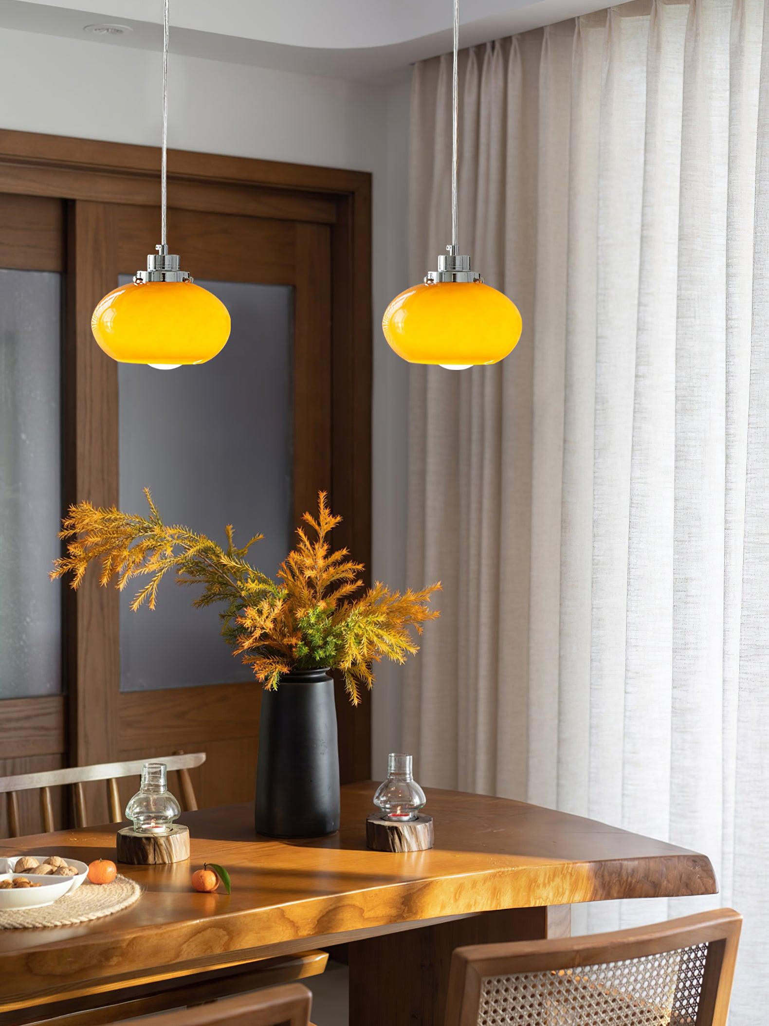 Tavira Glass Retro Pendant Light