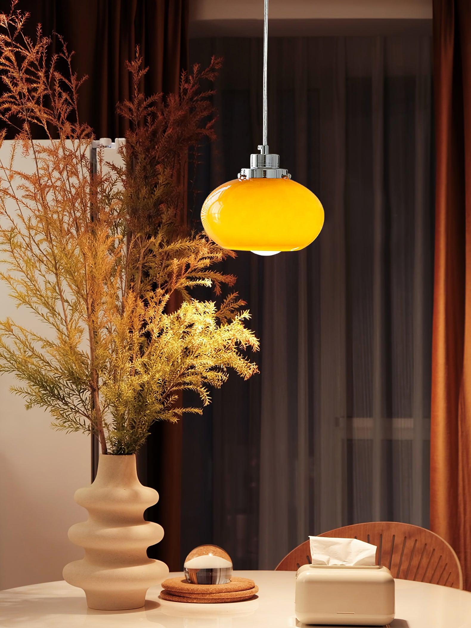 Tavira Glass Retro Pendant Light