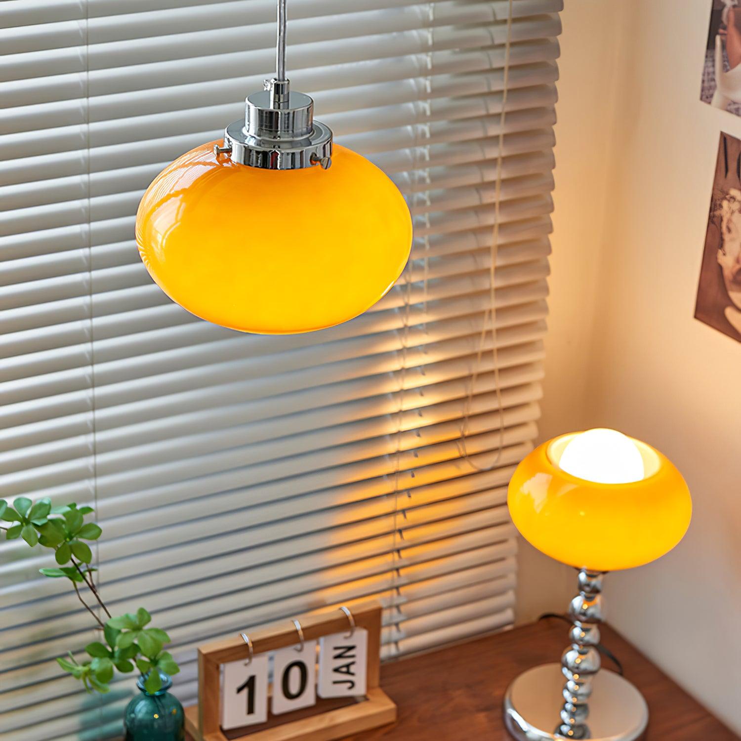 Tavira Glass Retro Pendant Light