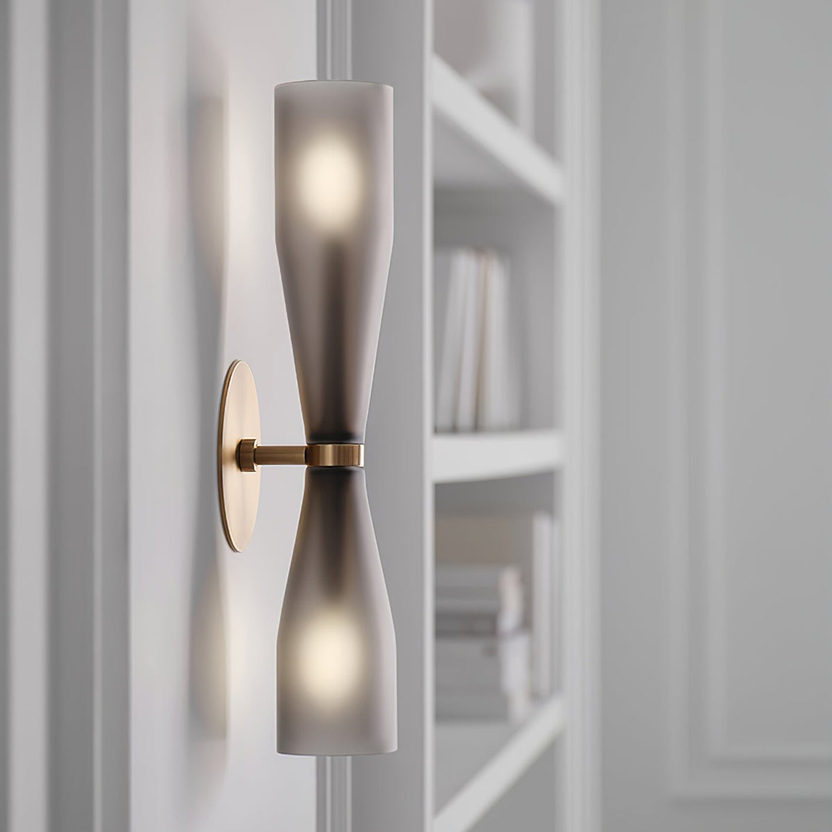 Torch Modern Glass Wall Light