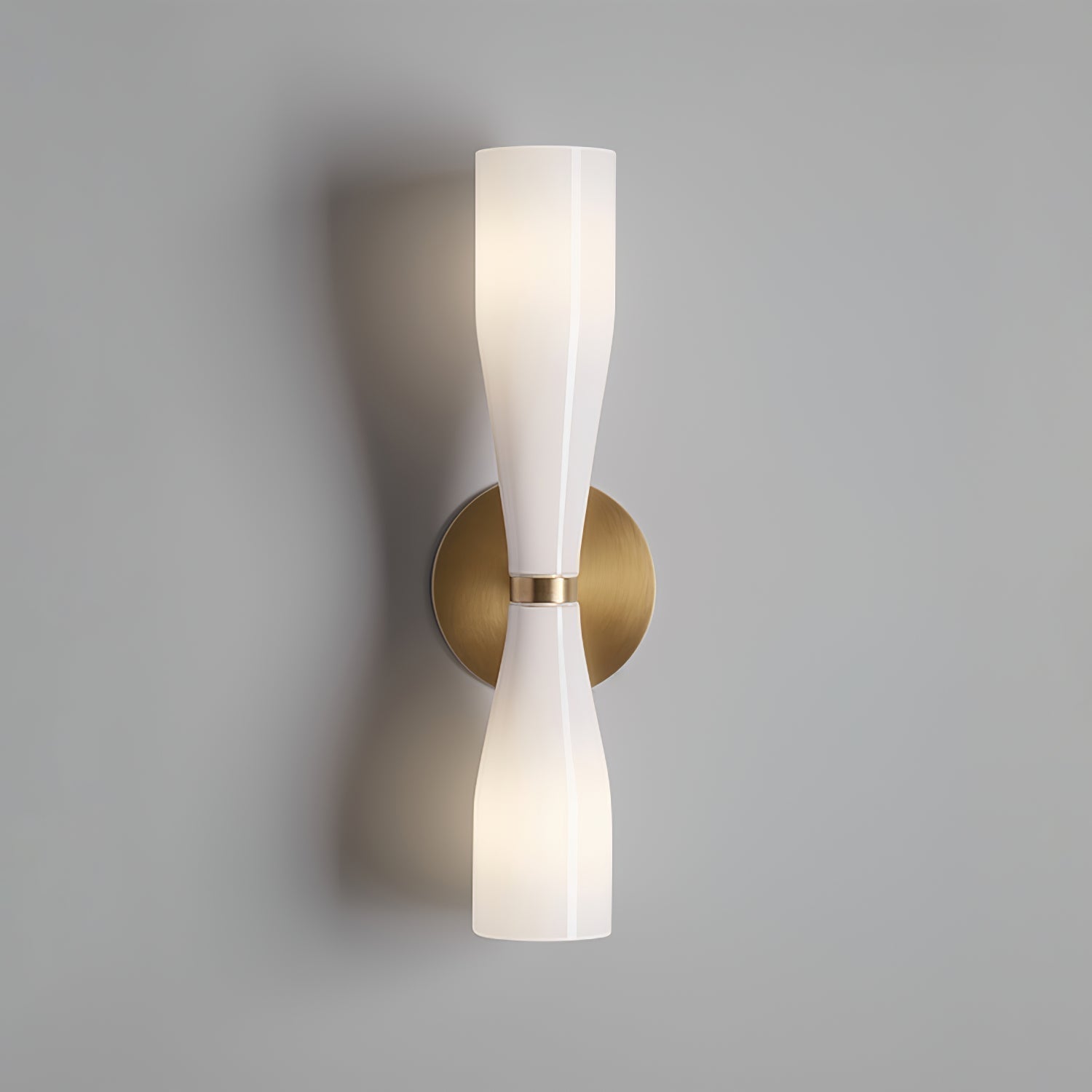 Torch Modern Glass Wall Light