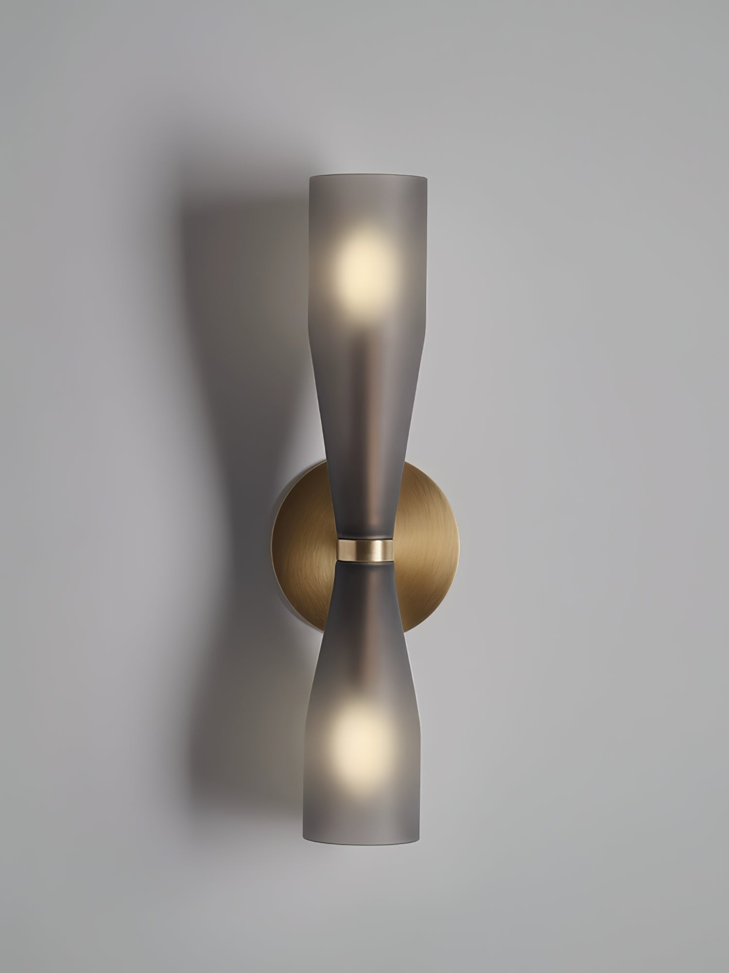 Torch Modern Glass Wall Light