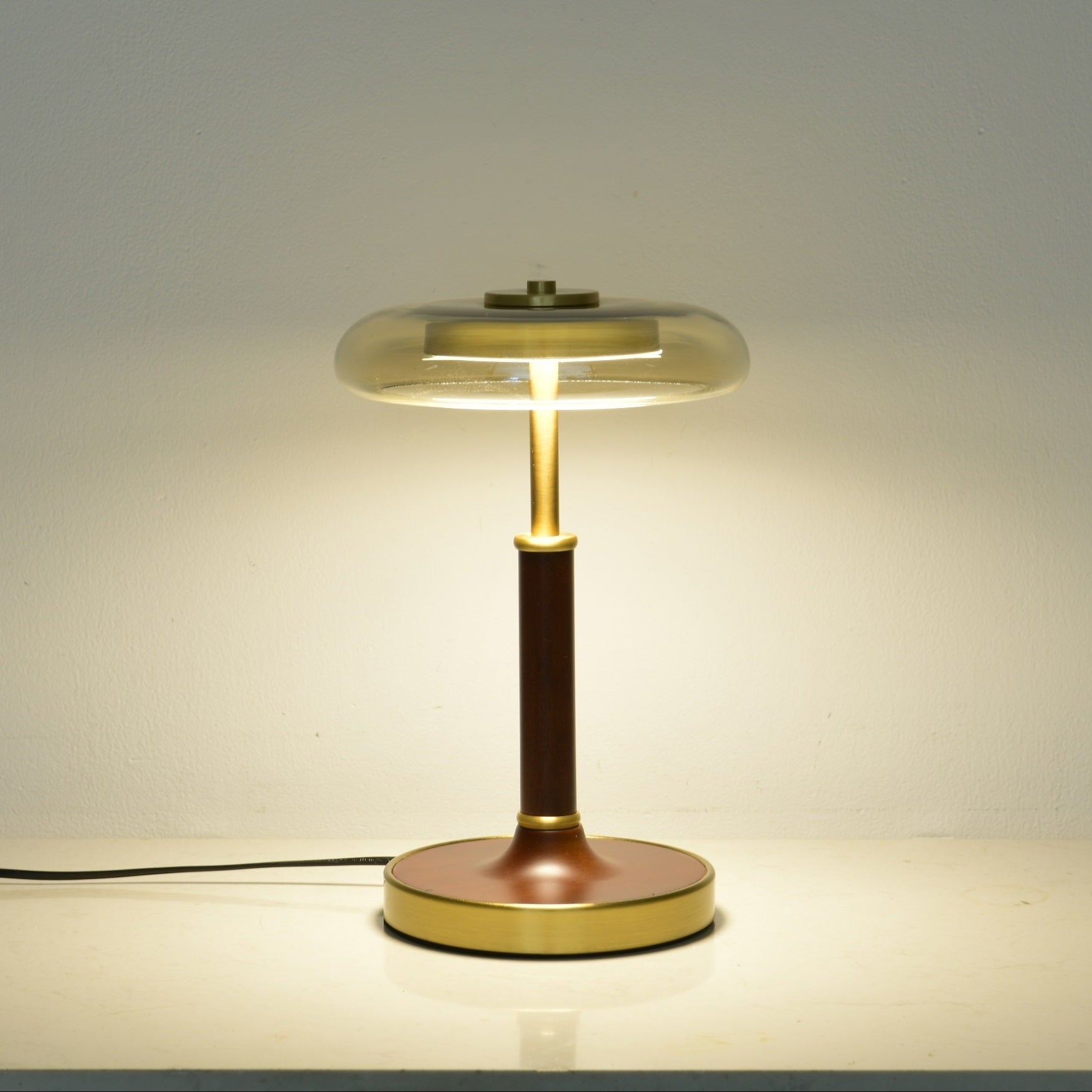 Layla Vintage Glass Table Lamp