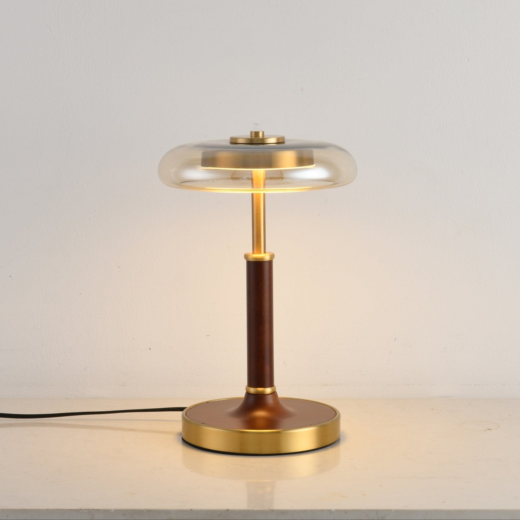 Layla Vintage Glass Table Lamp
