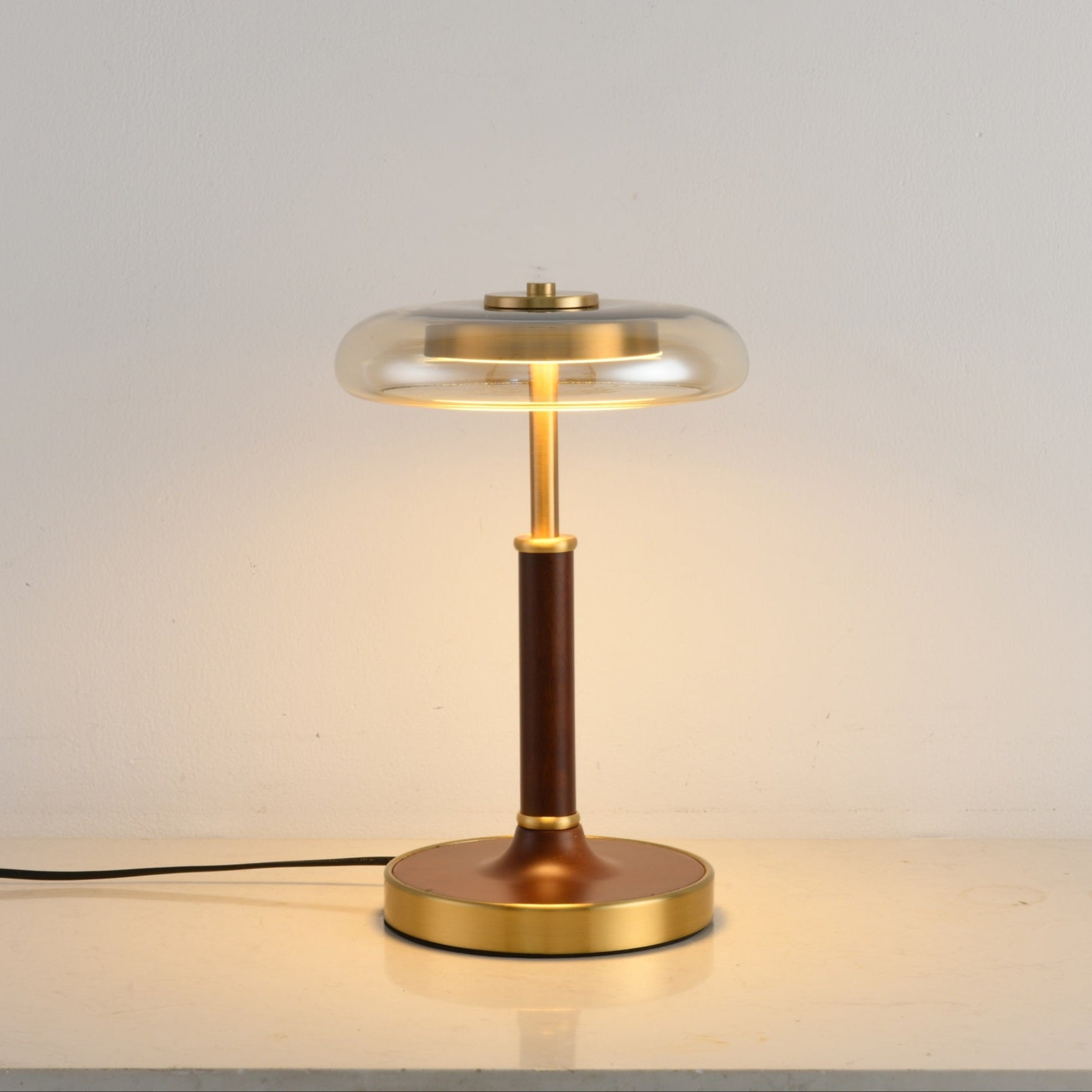 Layla Vintage Glass Table Lamp