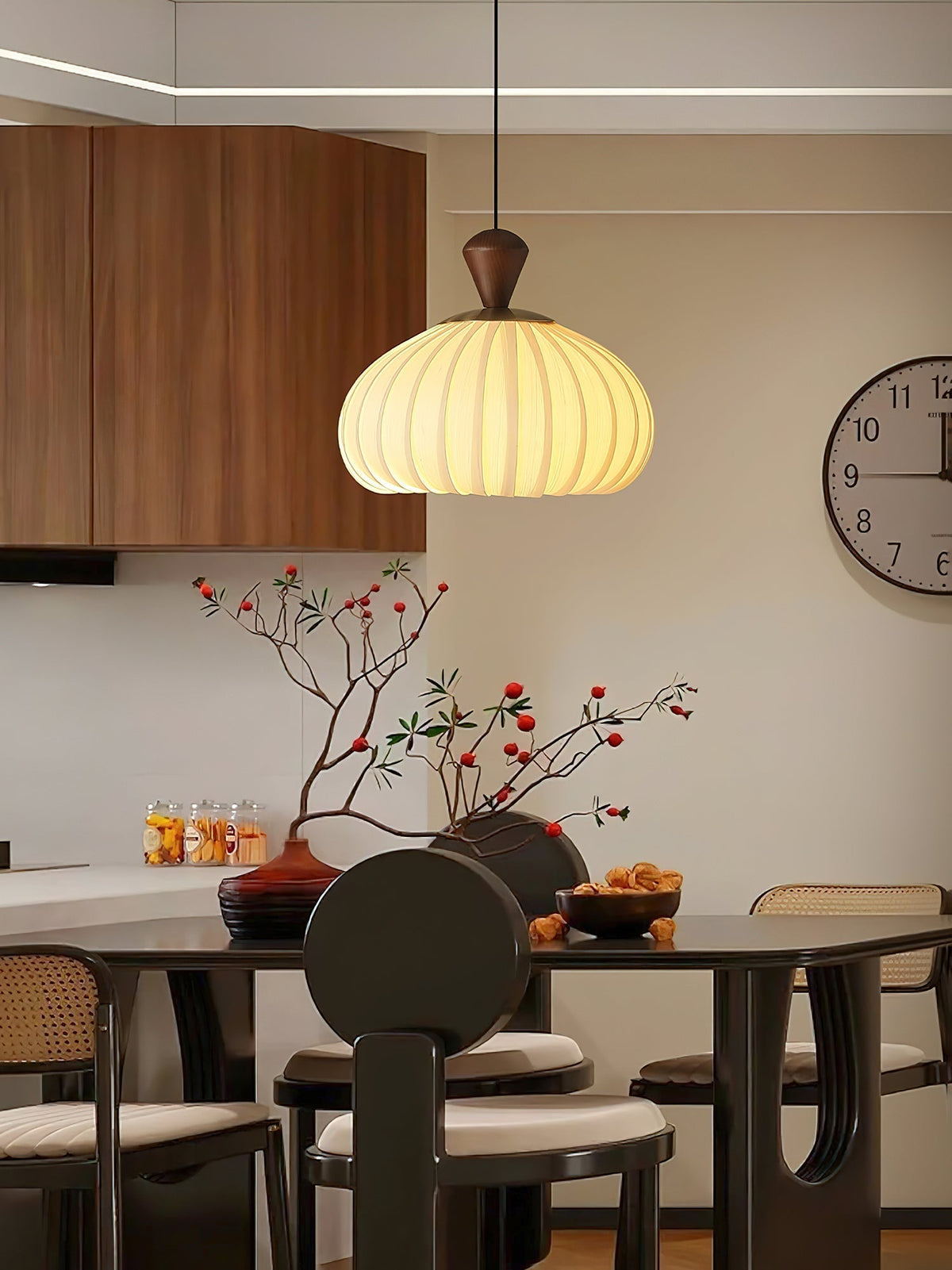 Evaryn Pleated Pendant Light