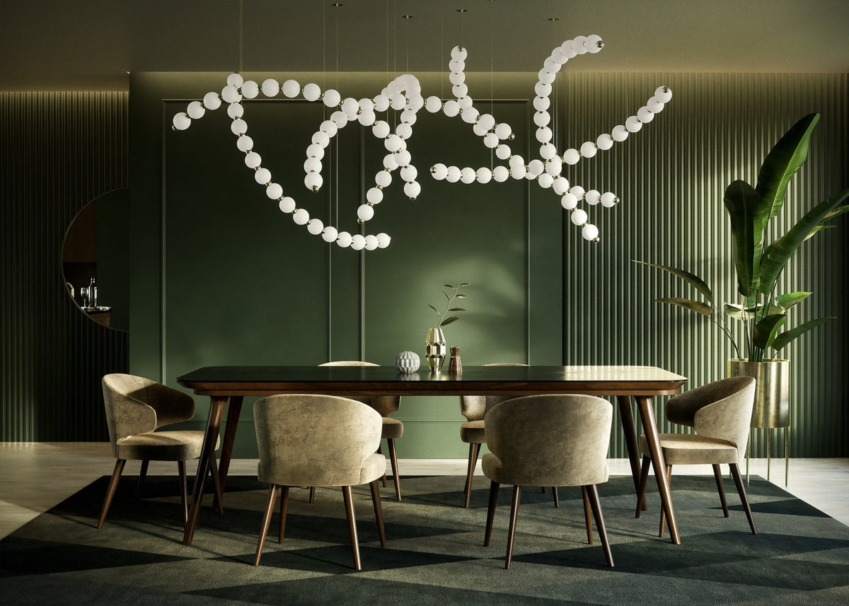 Pearl Symphony Grand Cascade Customize Chandelier