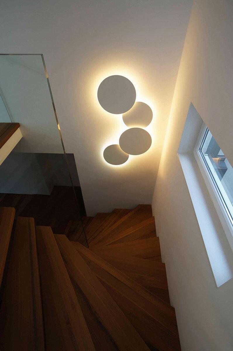 Arelis Geometric Disc Wall Lamp