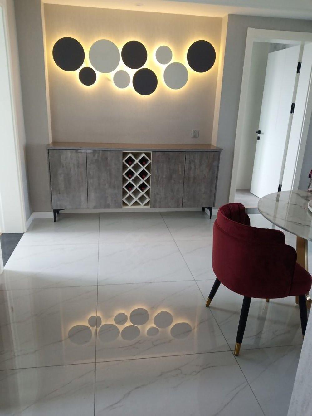 Arelis Geometric Disc Wall Lamp