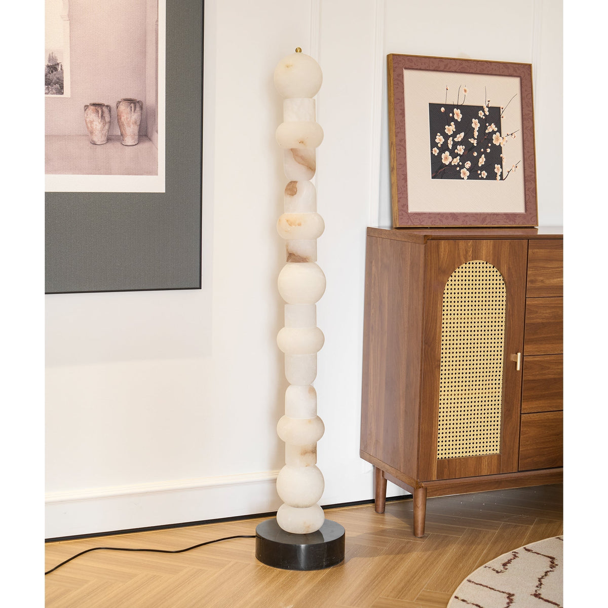 Nostix Alabaster Floor Lamp