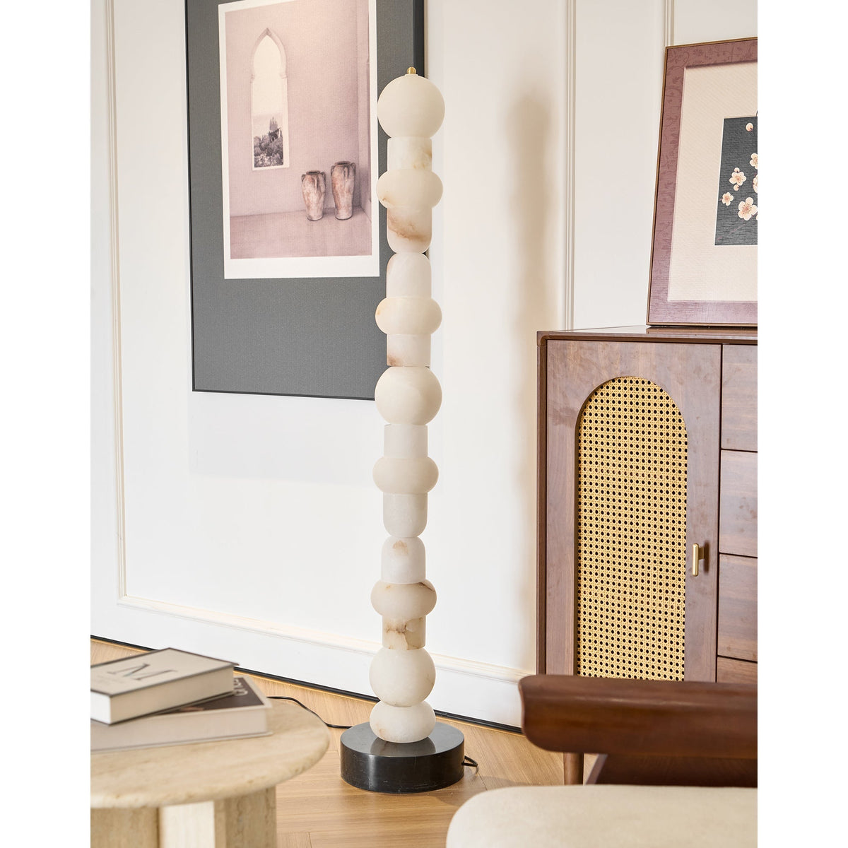 Nostix Alabaster Floor Lamp