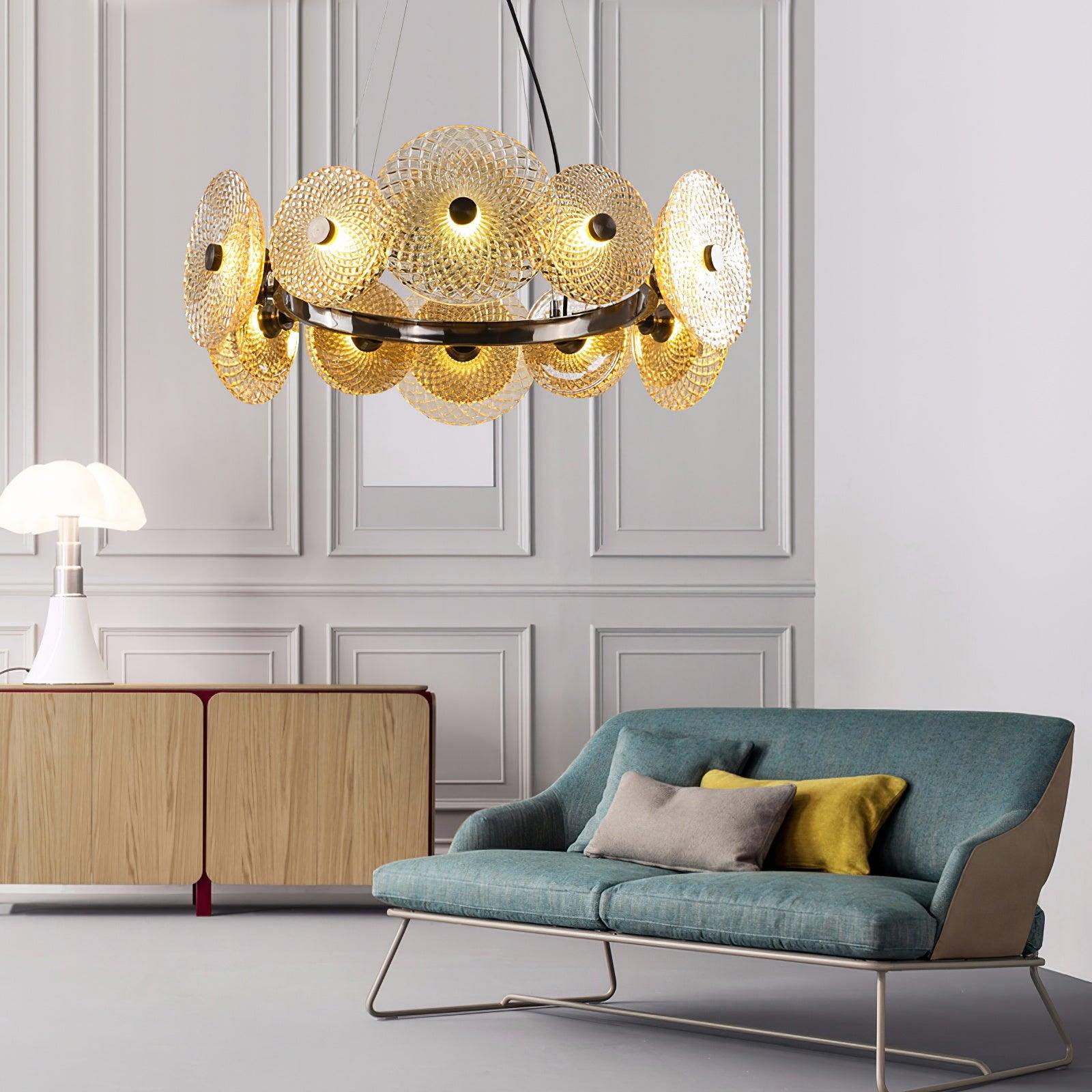 Zeveleth Postmodern Luxury Art Crystal Chandelier