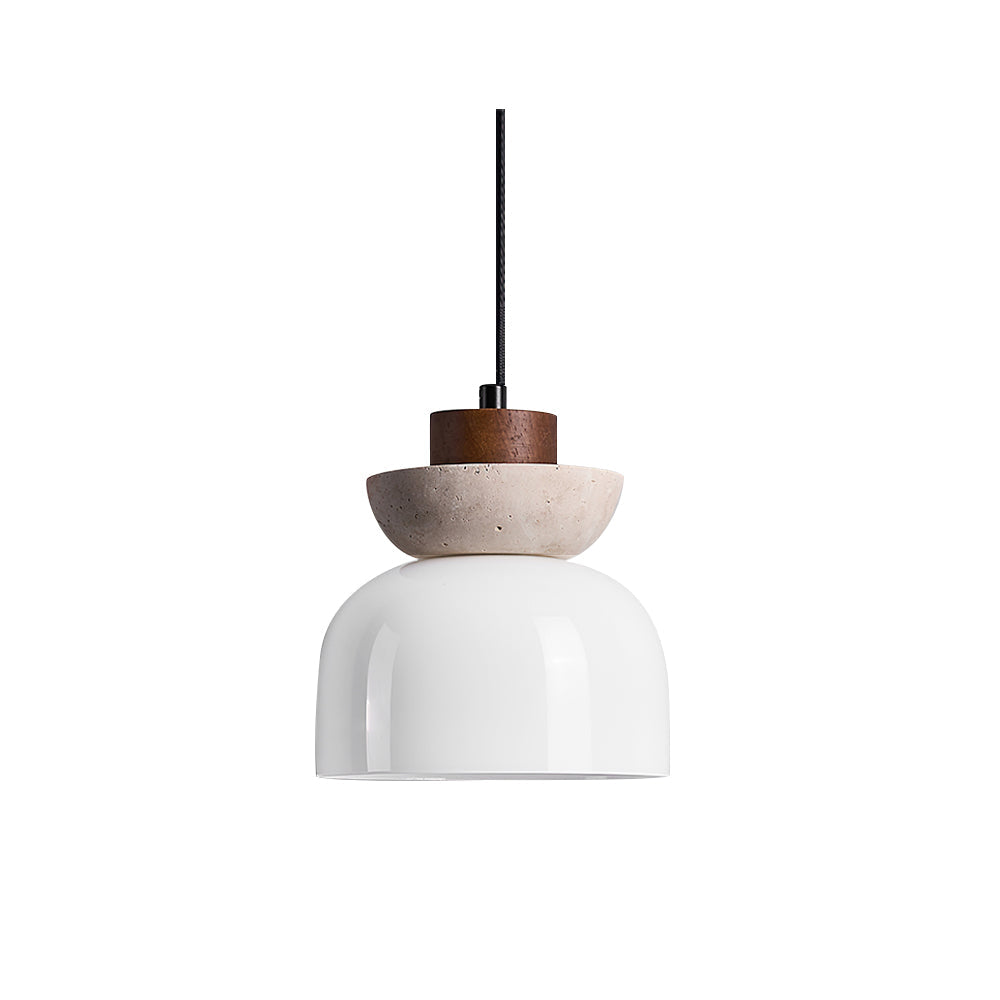 Ritta Layered Dome Pendant Lamp - Neutral Decor