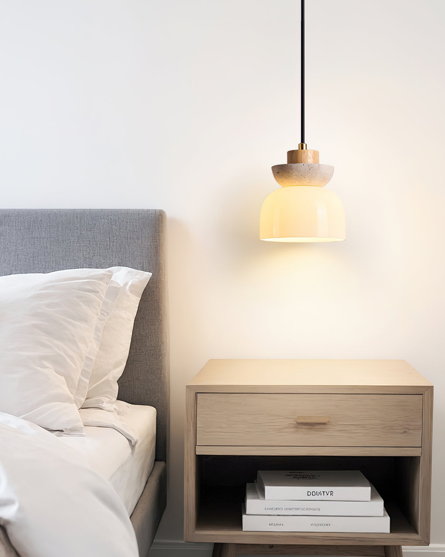Ritta Layered Dome Pendant Lamp - Neutral Decor