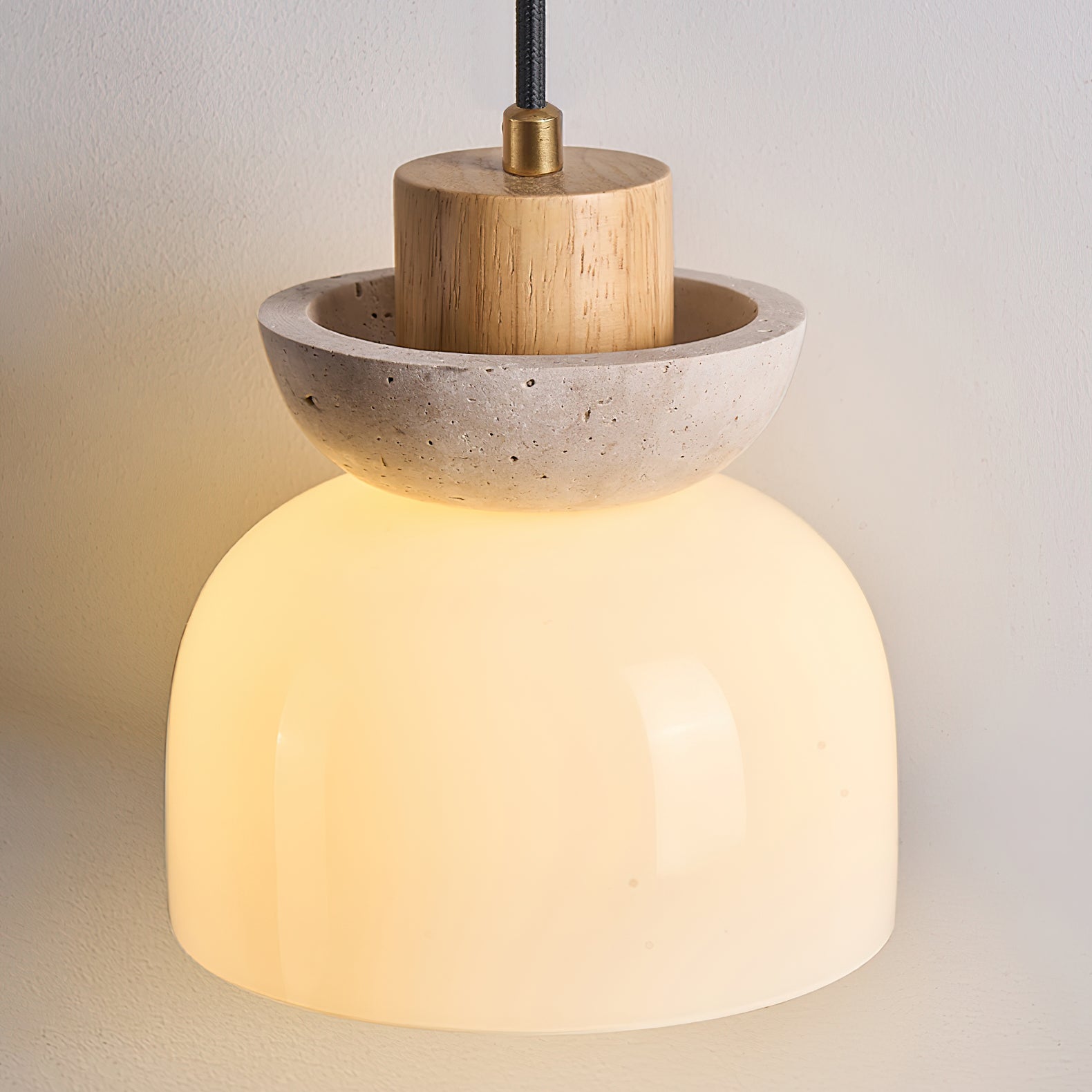 Ritta Layered Dome Pendant Lamp - Neutral Decor