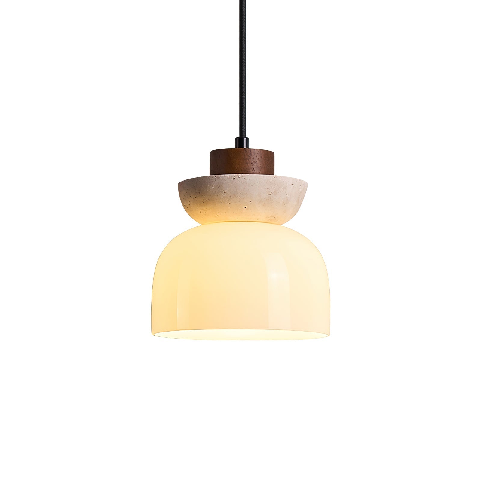 Ritta Layered Dome Pendant Lamp - Neutral Decor