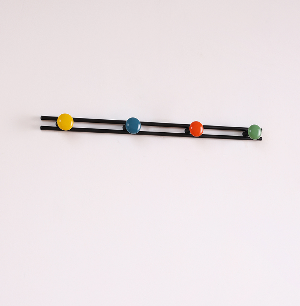 Pallini Ceramic Knob Wall Coat Rack