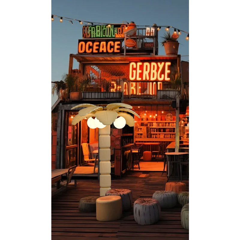 Palmera Beach Outdoor Floor Lamp
