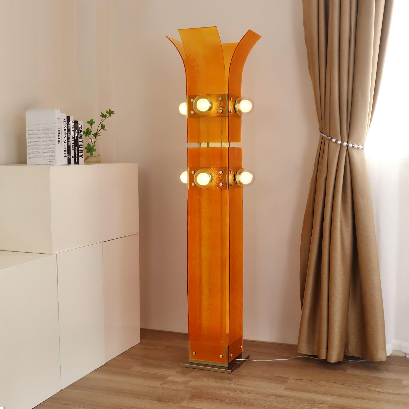 Niranaine Art Deco Acrylic Floor Lamp