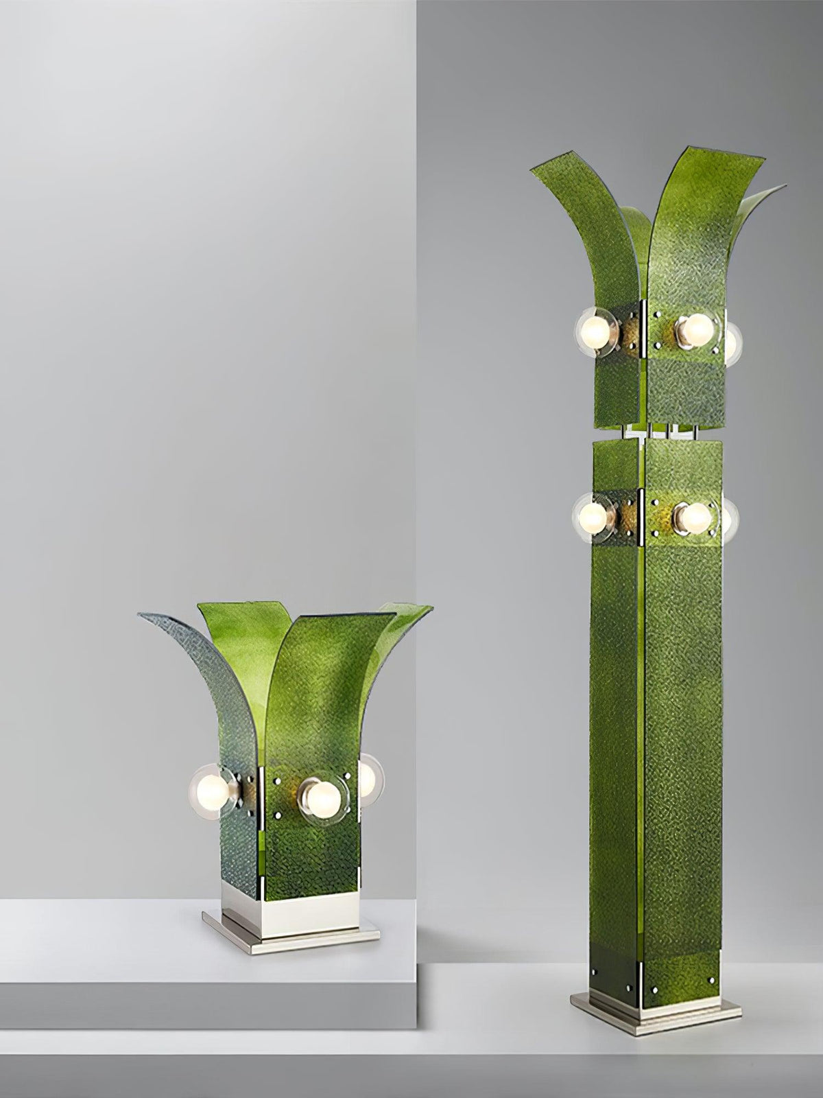 Niranaine Art Deco Acrylic Floor Lamp