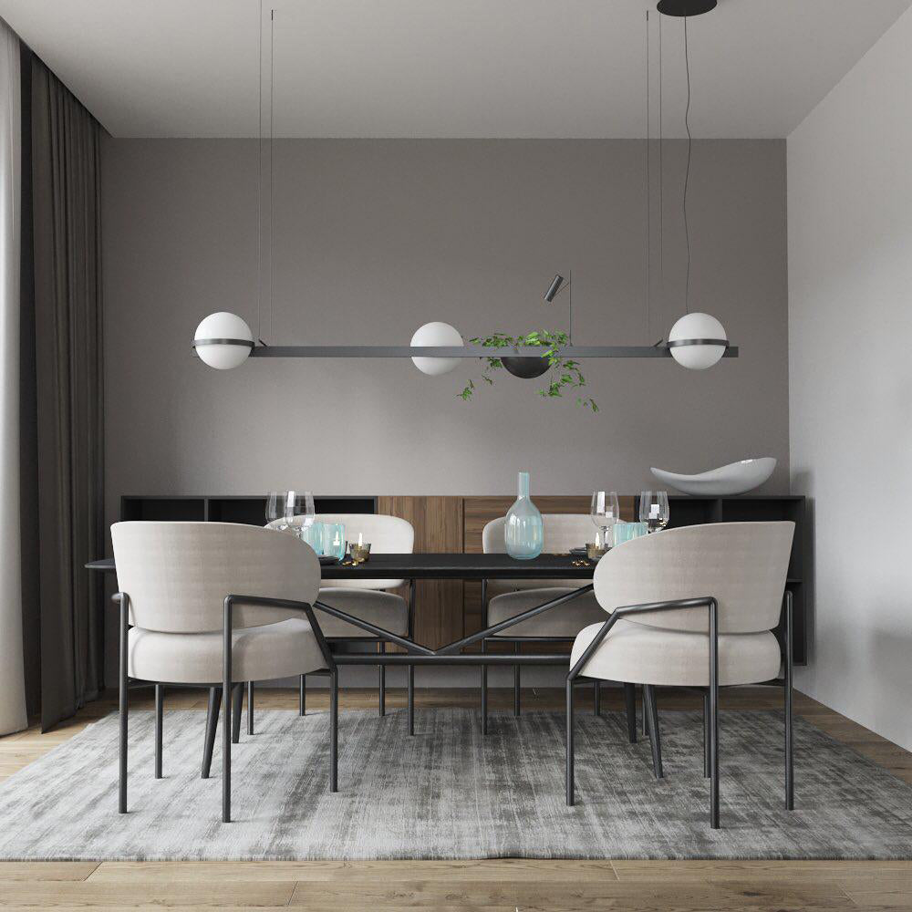 Niroise Acrylic Contemporary Pendant Lamp