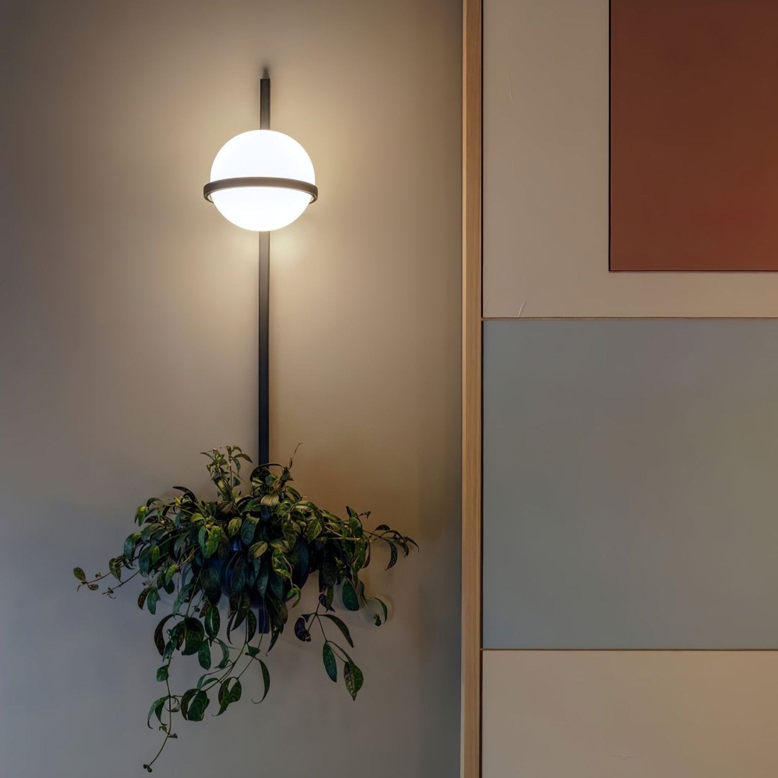 Suren Indoor Outdoor Wall Light