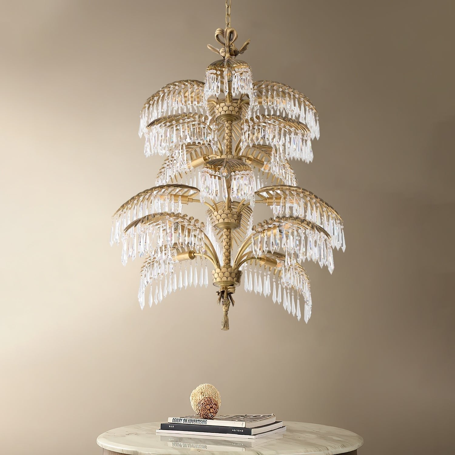 Zorlen Brass Chandelier