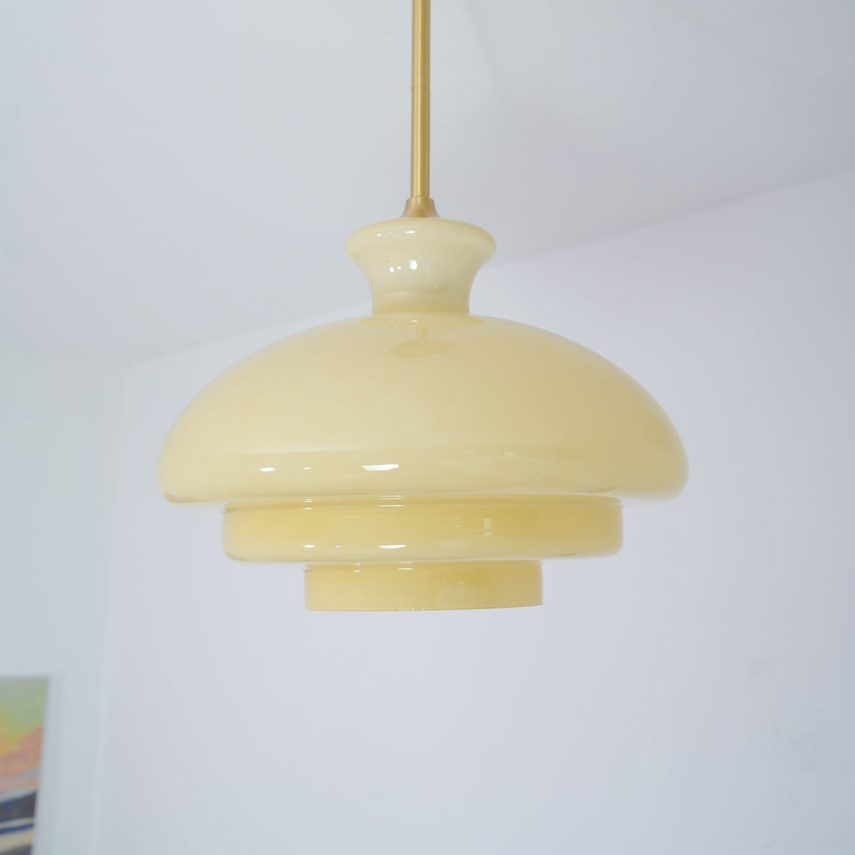Sunbeam Modern Glass Pendant Lamp