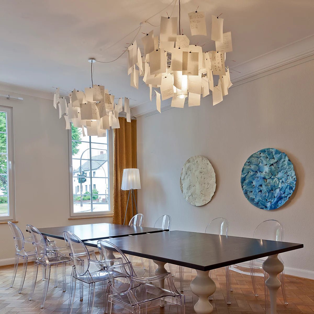 Lunerira Chandelier Paper Customizable Creative