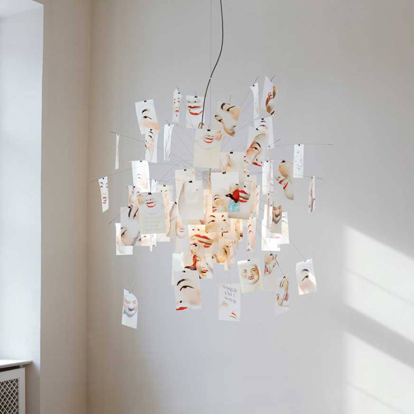 Lunerira Chandelier Paper Customizable Creative