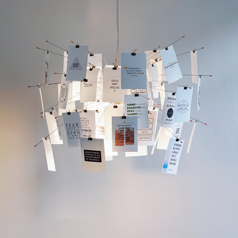 Luninena Paper Chandelier