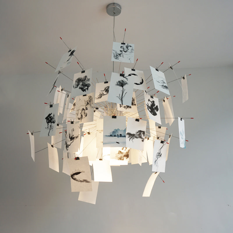 Luninena Paper Chandelier