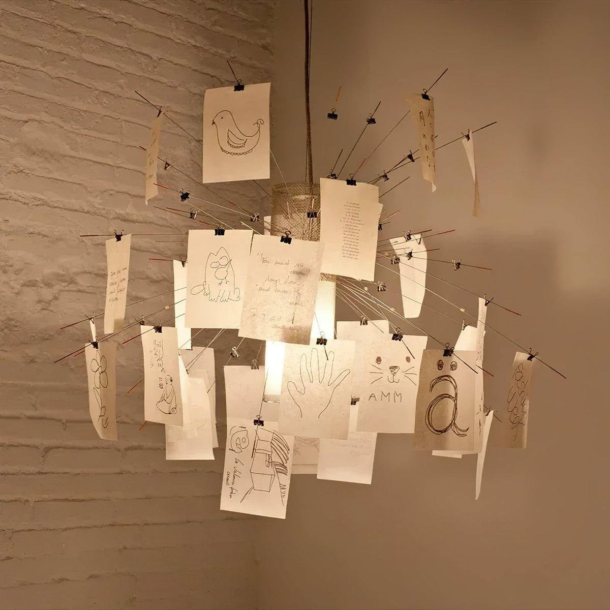 Luninena Paper Chandelier
