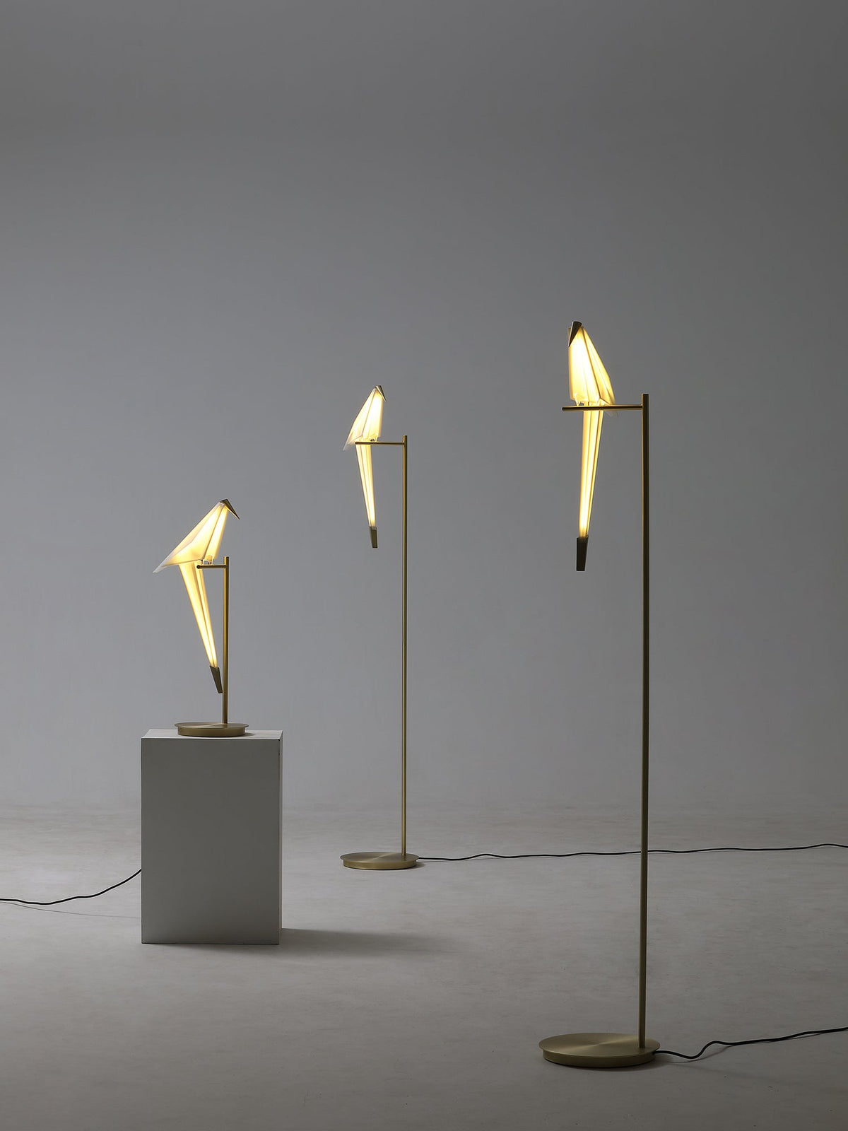Vioran Aluminum Industrial Floor Lamp