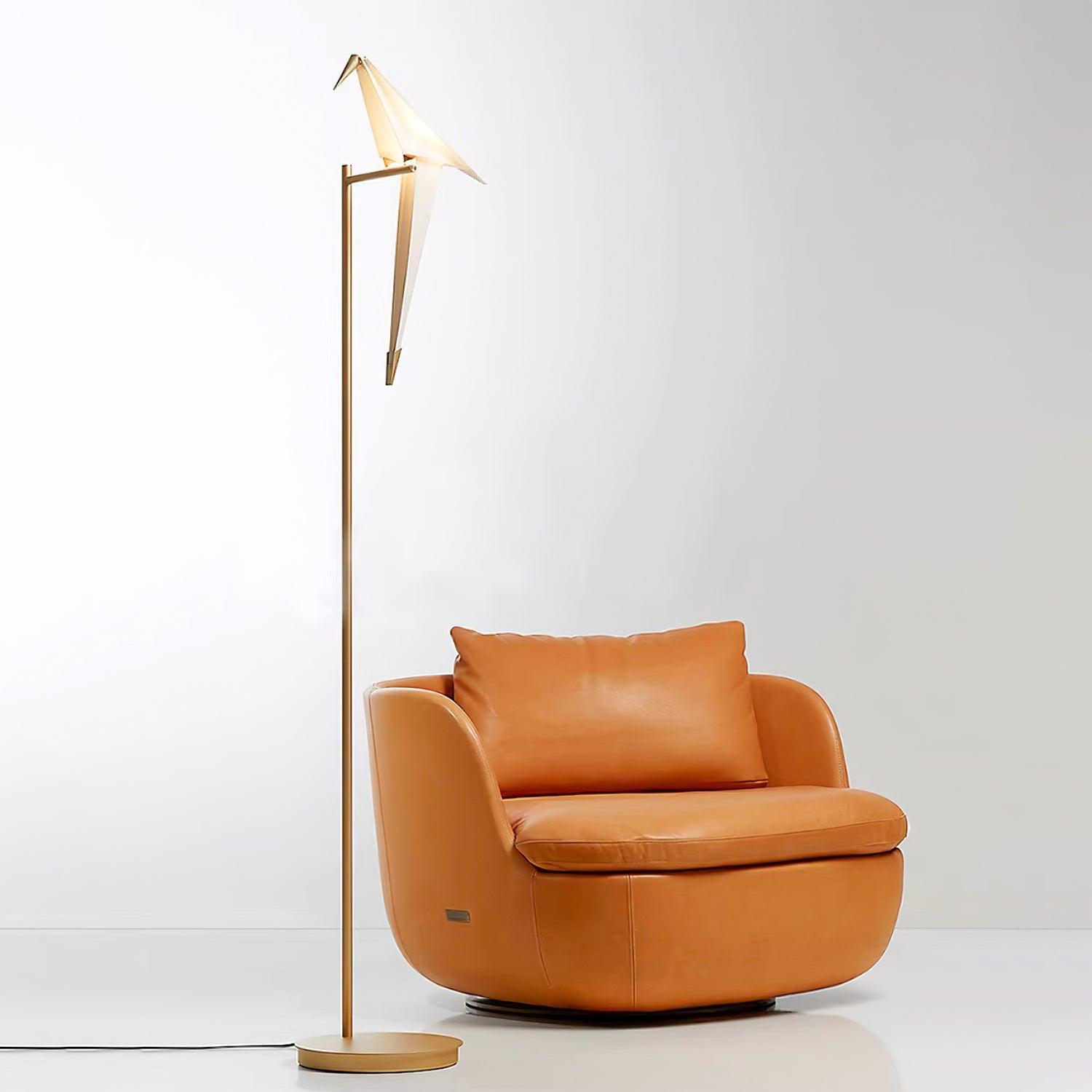 Vioran Aluminum Industrial Floor Lamp