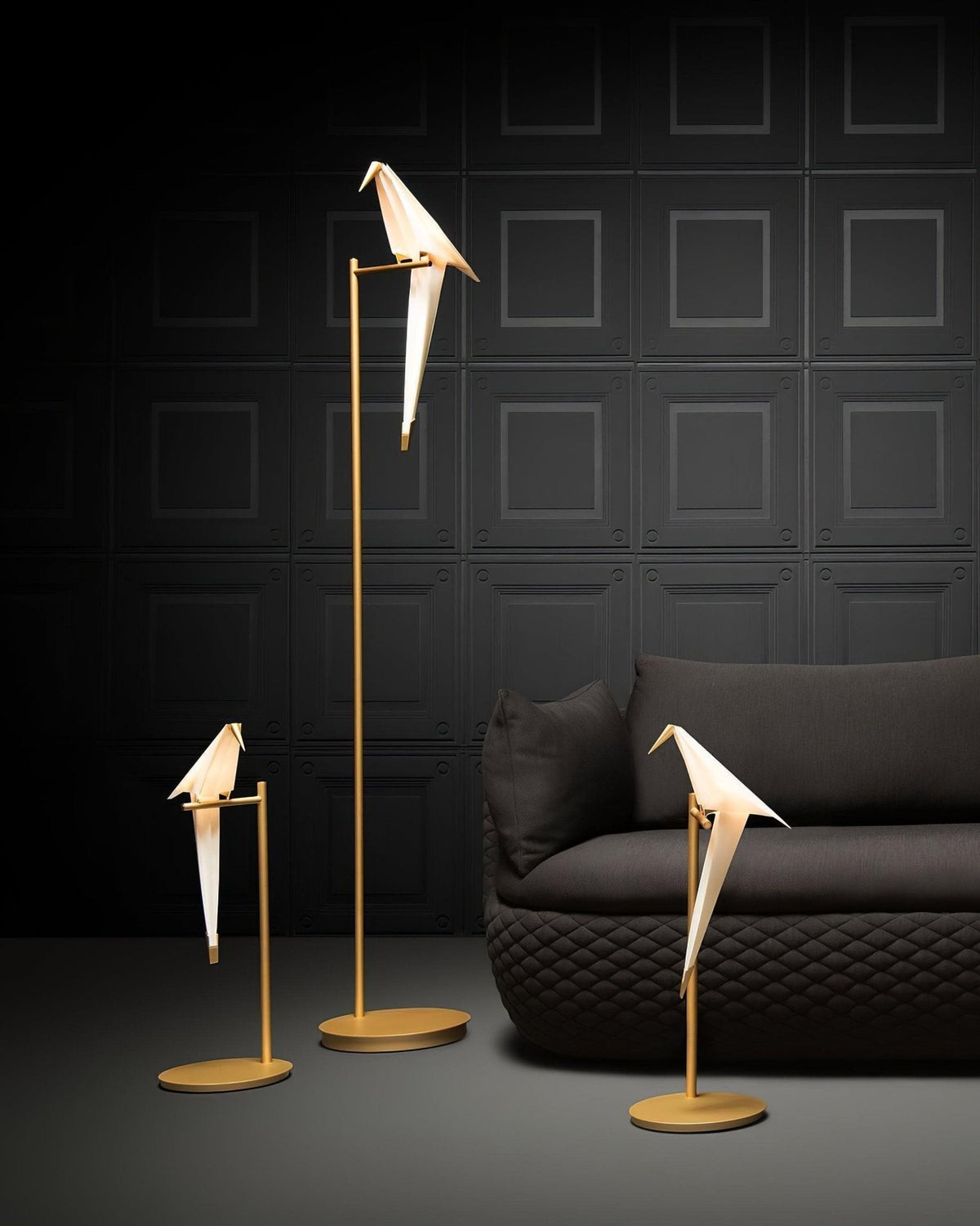Vioran Aluminum Industrial Floor Lamp