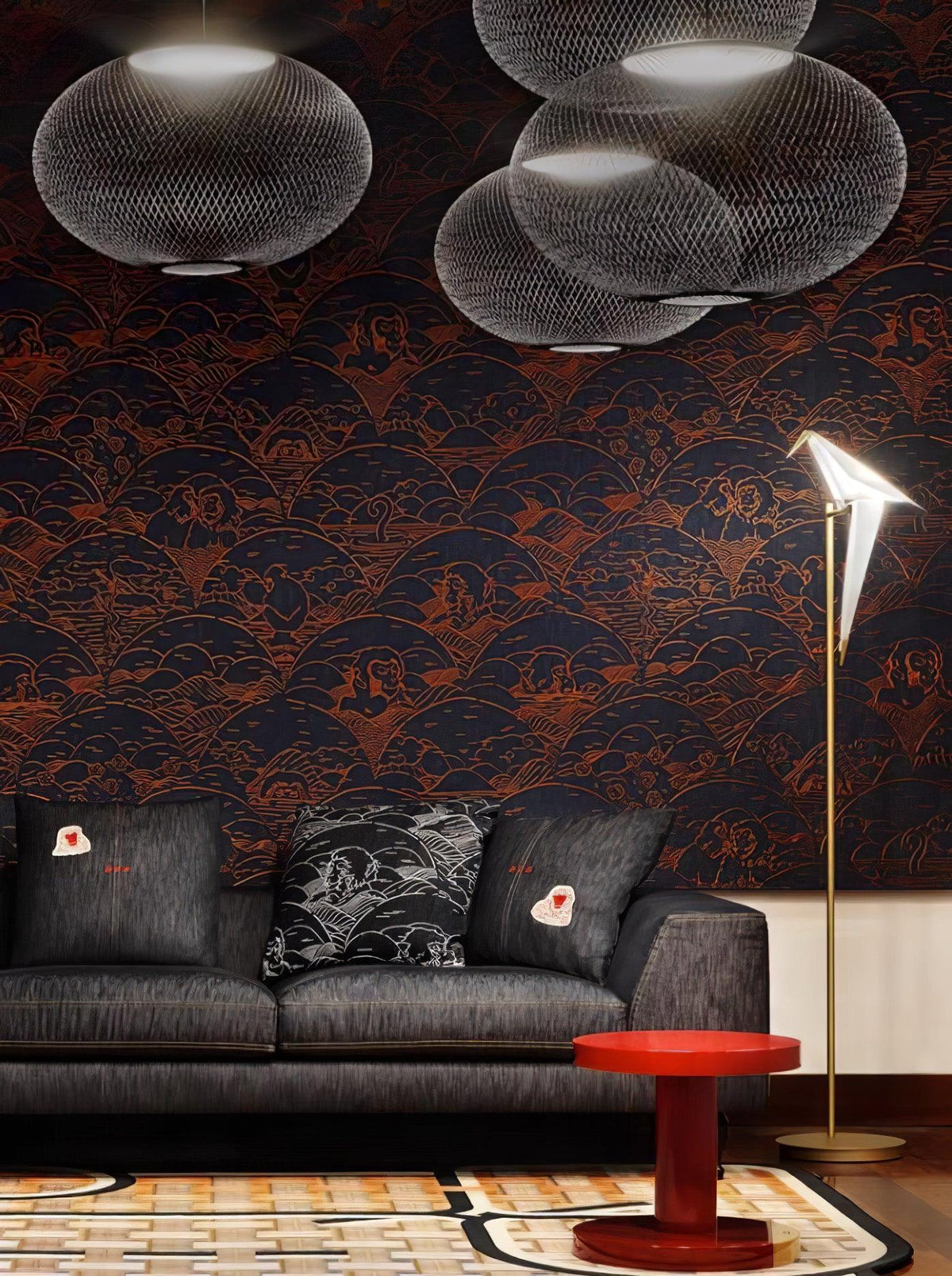 Vioran Aluminum Industrial Floor Lamp