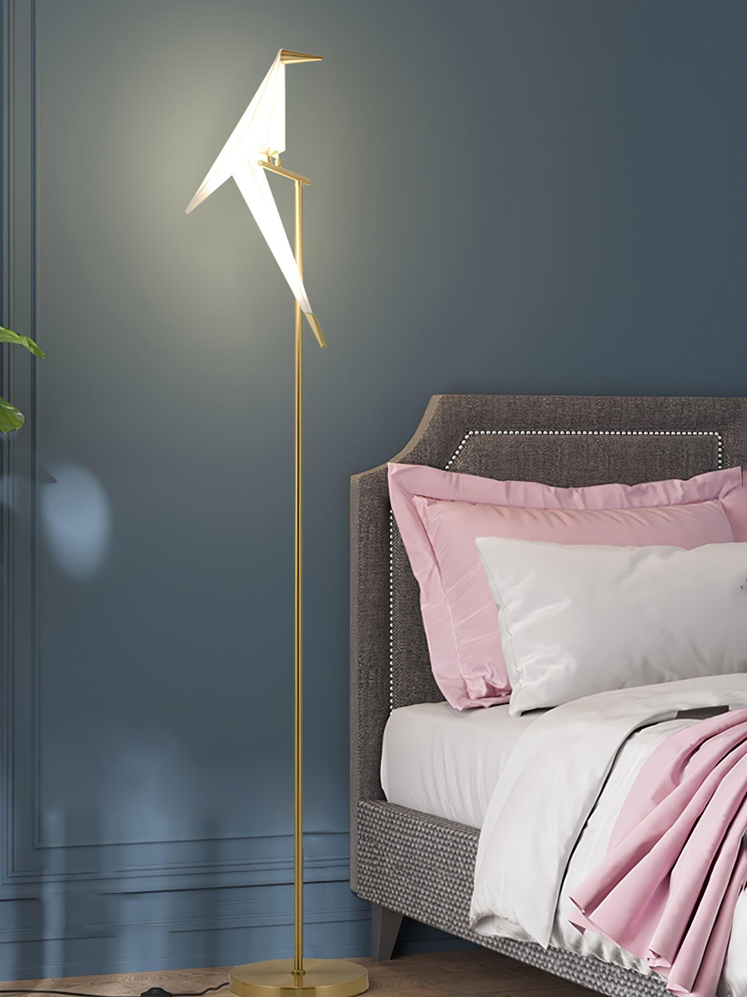 Vioran Aluminum Industrial Floor Lamp