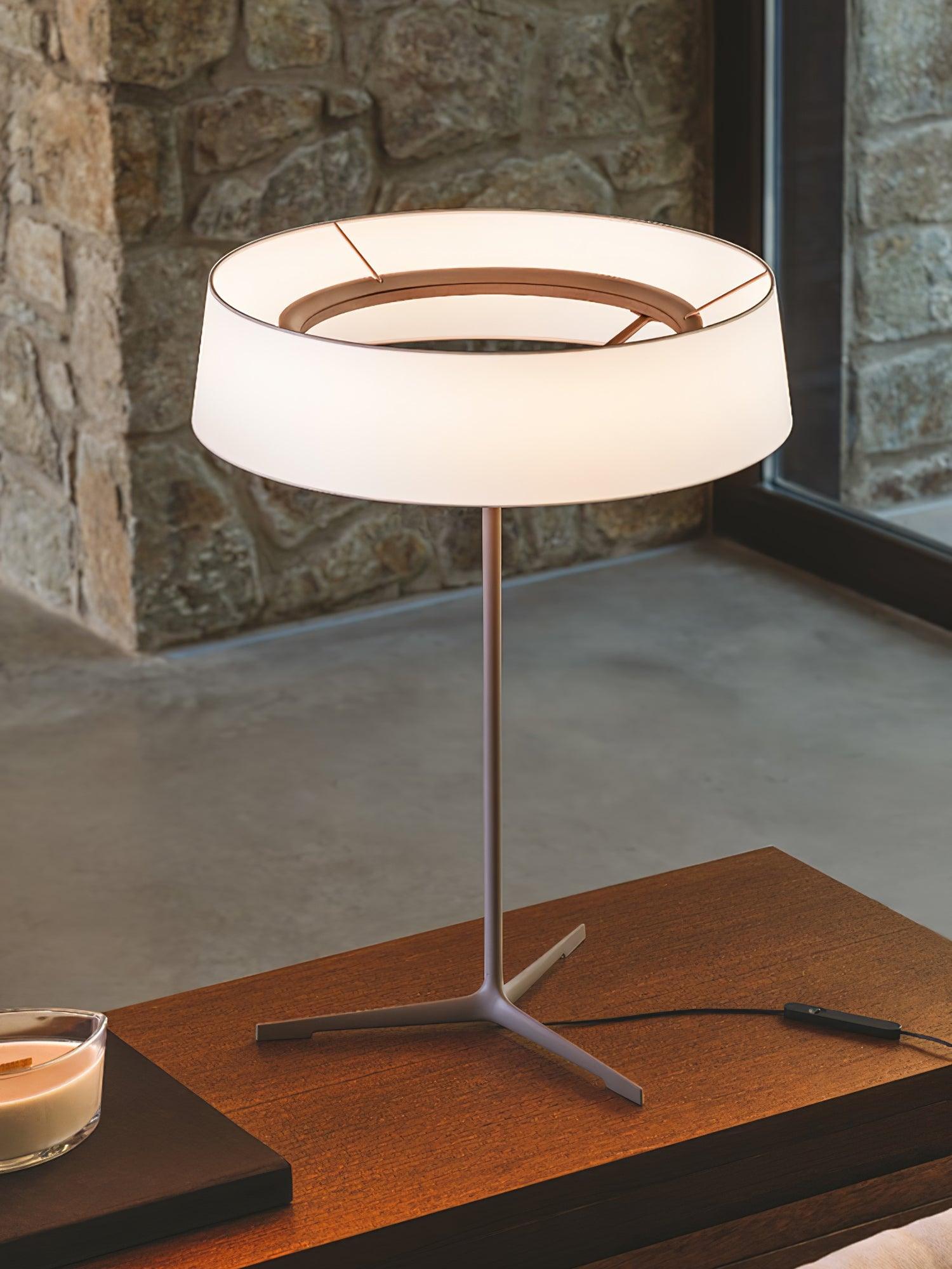 Linivira Fabric Scandinavian Table Lamp