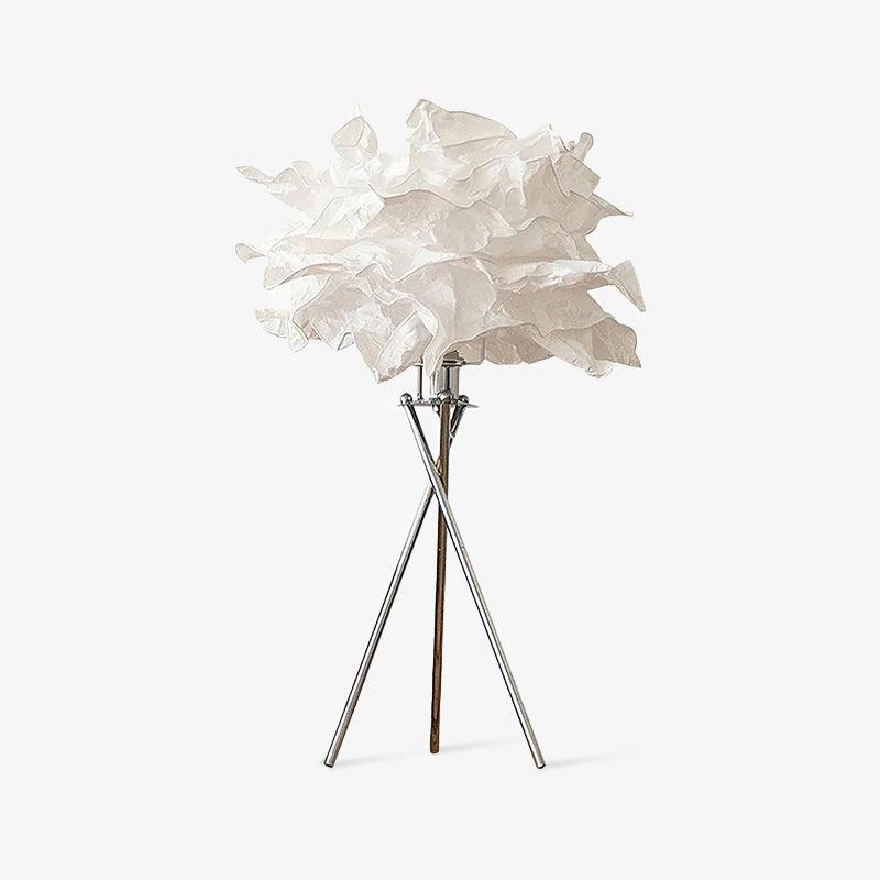 peony Modern Paper Table Lamp - Neutral Decor