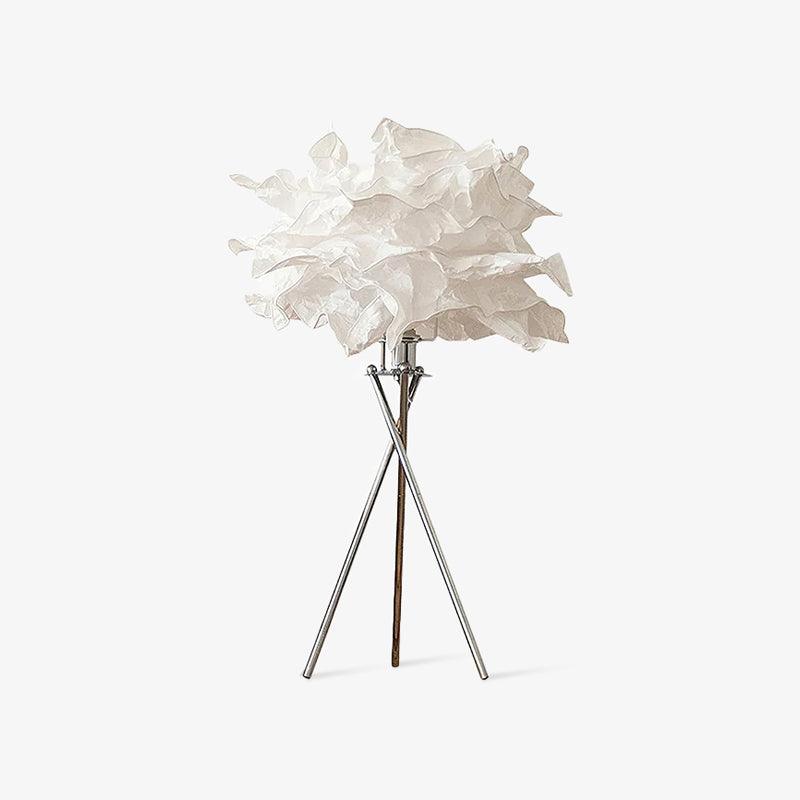 peony Modern Paper Table Lamp - Neutral Decor