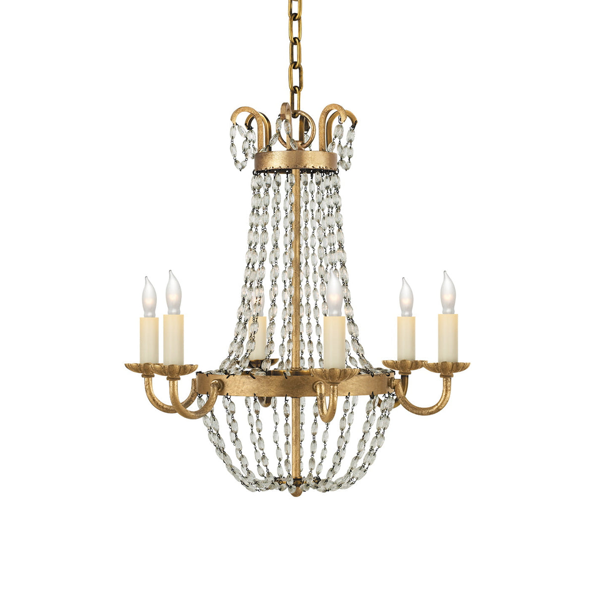 Luxinine Vintage Flea Market Crystal Chandelier