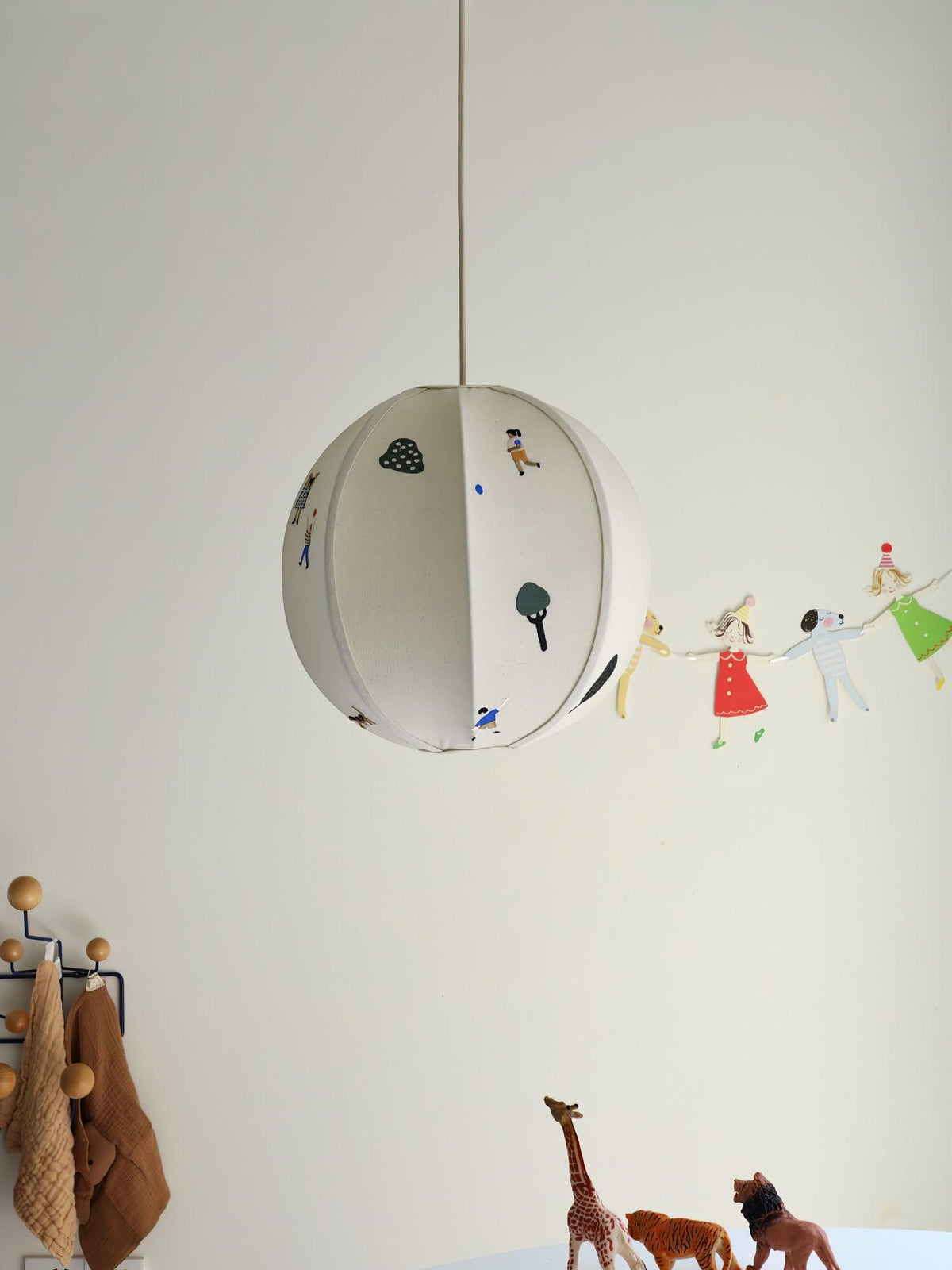Wacell Art Textile Swag Fabric Pendant Lamp
