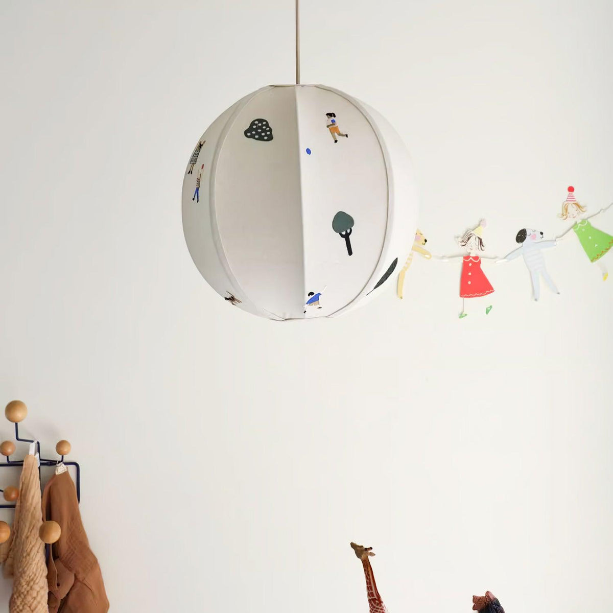 Wacell Art Textile Swag Fabric Pendant Lamp