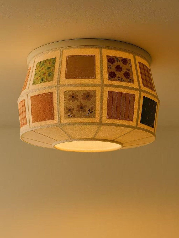 Eulalie Patchwork Quilt Ceiling Light