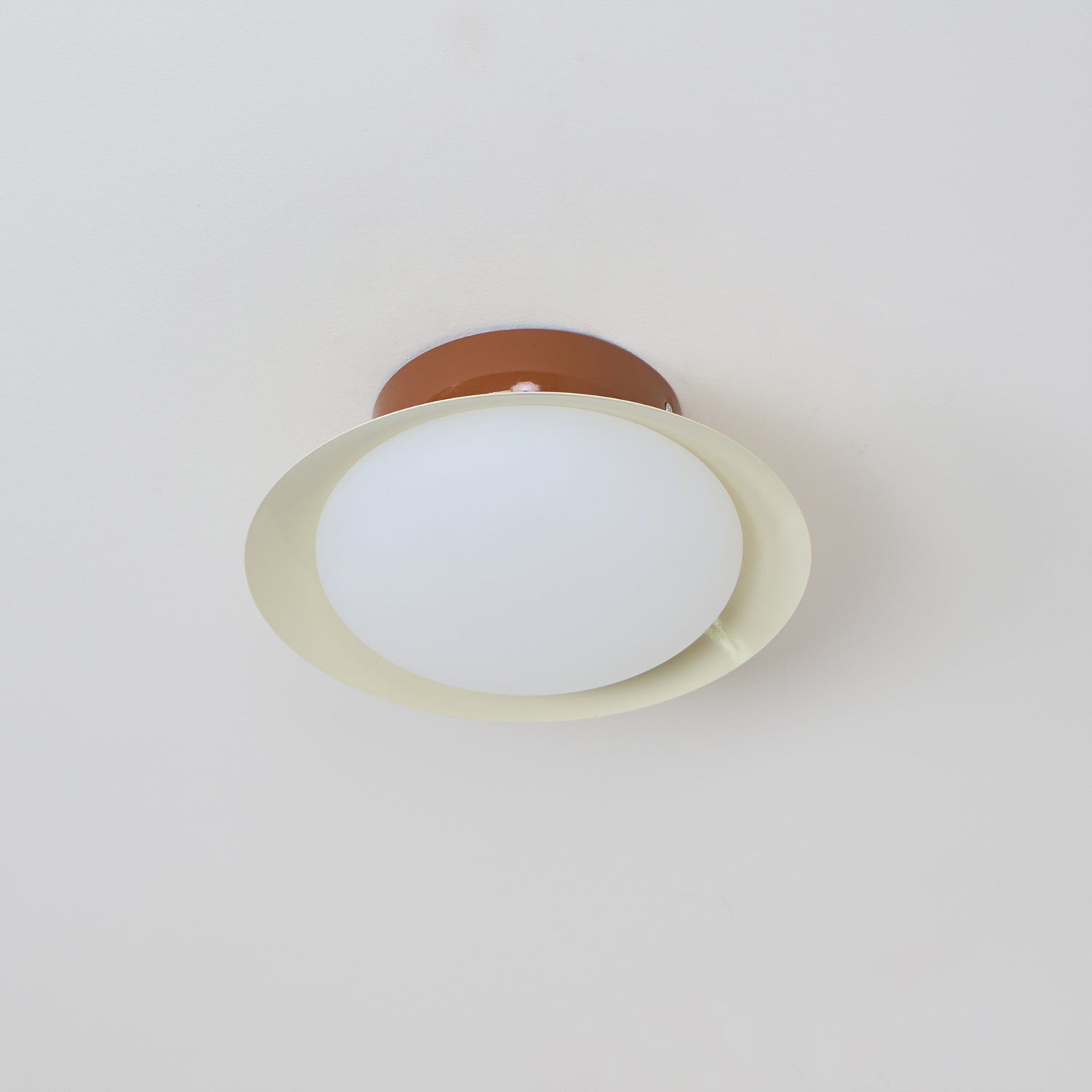 Aira Vintage Bowl-shaped LED Ceiling Light - Neutral Decor
